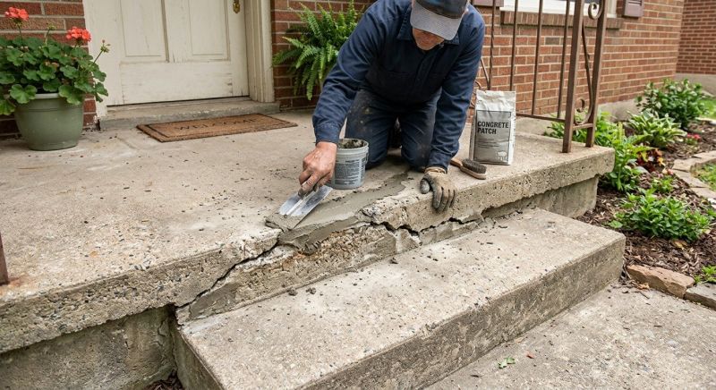 Concrete Damage Repair in Des Moines, IA